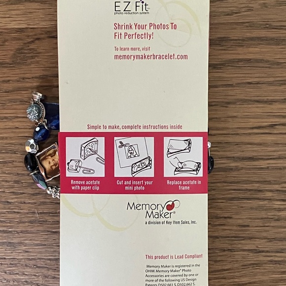 NEW!!! Memory Maker Bangle Teacher Charms Photo Bracelet - Picture 7 of 9